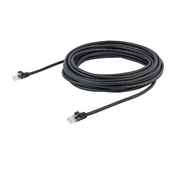 StarTech.com 10m Black Snagless Cat5e Patch Cable