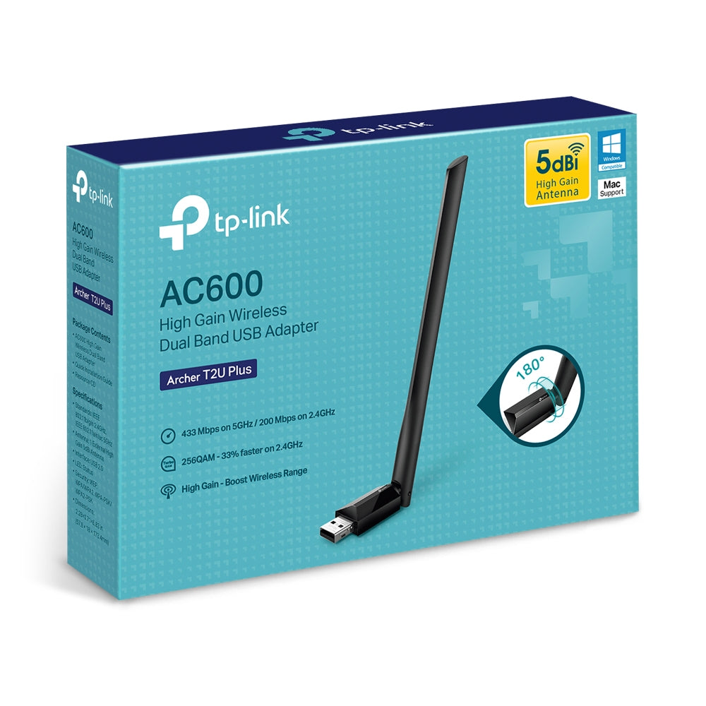 TP-Link AC600 DB Wireless High Gain USB Adapter