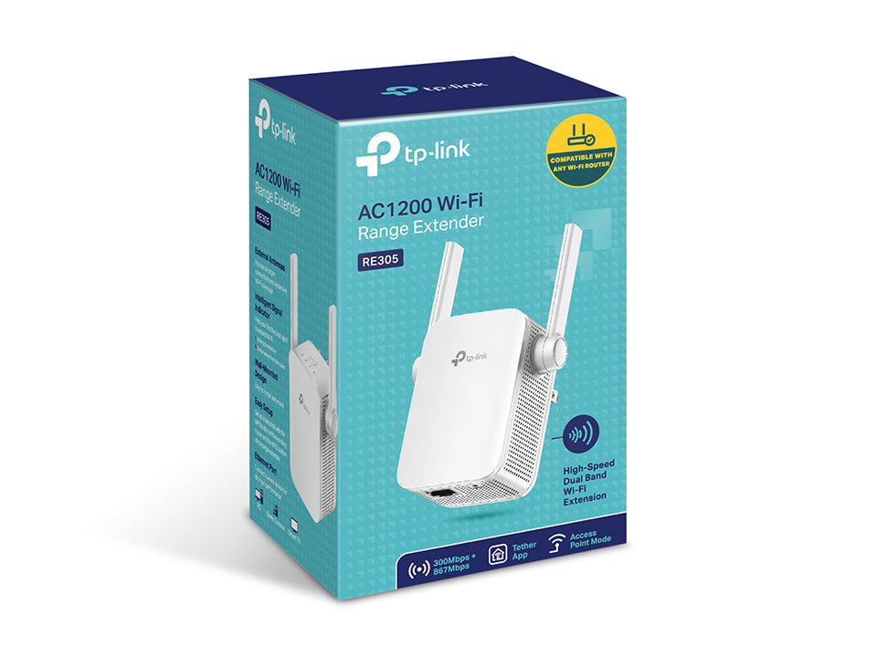 TP-Link AC1200 Dual Band Wifi Range Extender