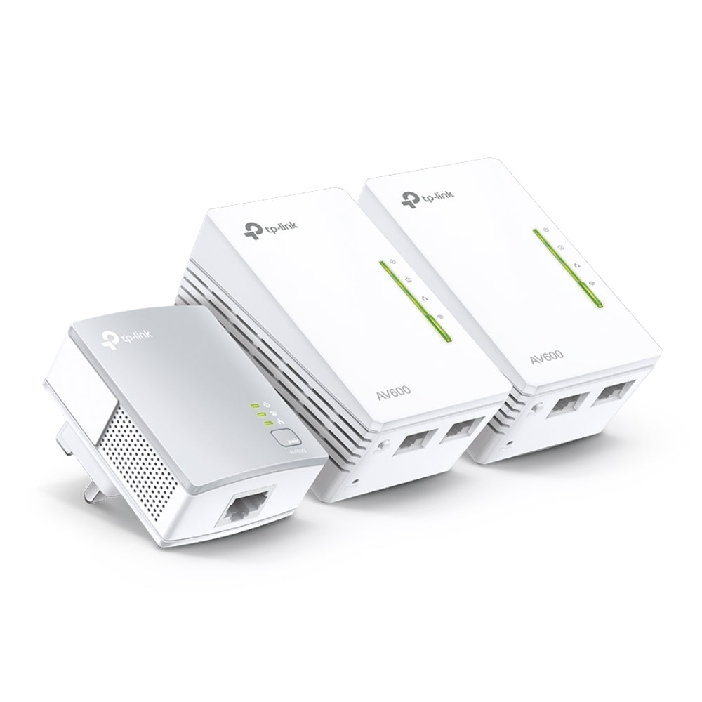 TP Link TL WPA4220 Powerline Universal WiFi Range Extender 2 Ethernet Ports Network Kit - NWT FM SOLUTIONS - YOUR CATERING WHOLESALER