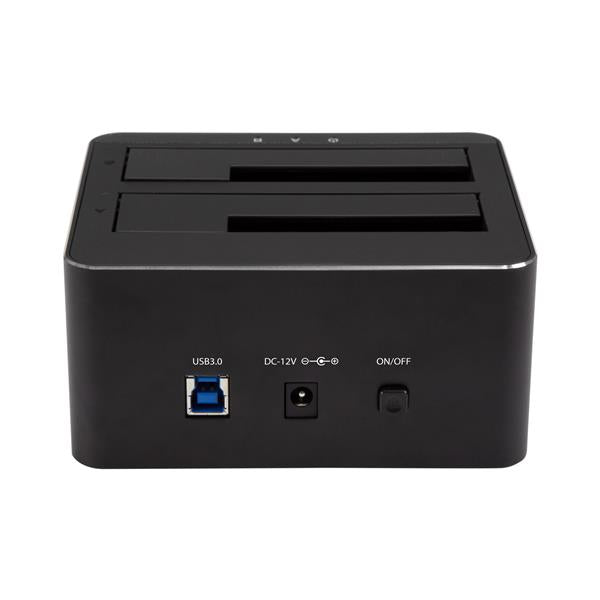 StarTech.com Dual Bay SATA HDD SSD Dock 2.5in 3.5in