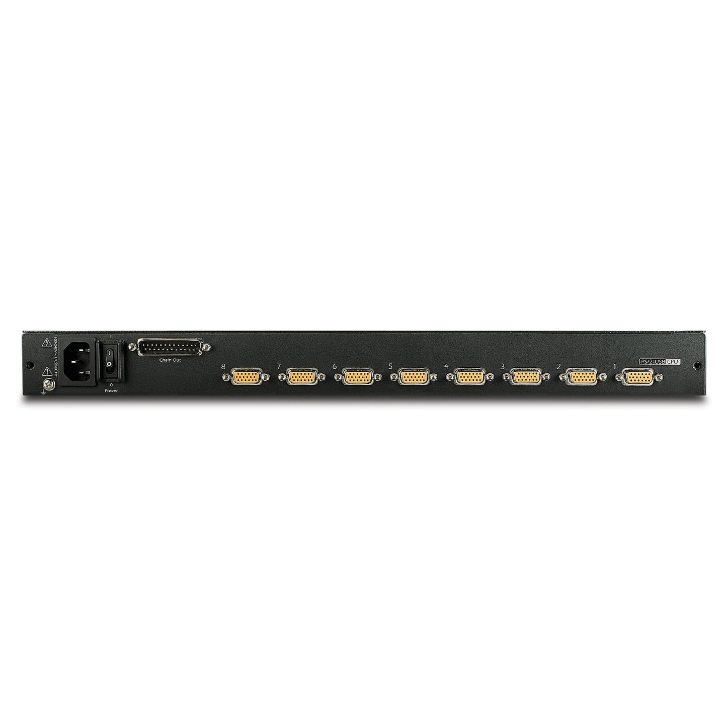 APC 17 Inch Rack LCD Console 8 Port KVM Switch