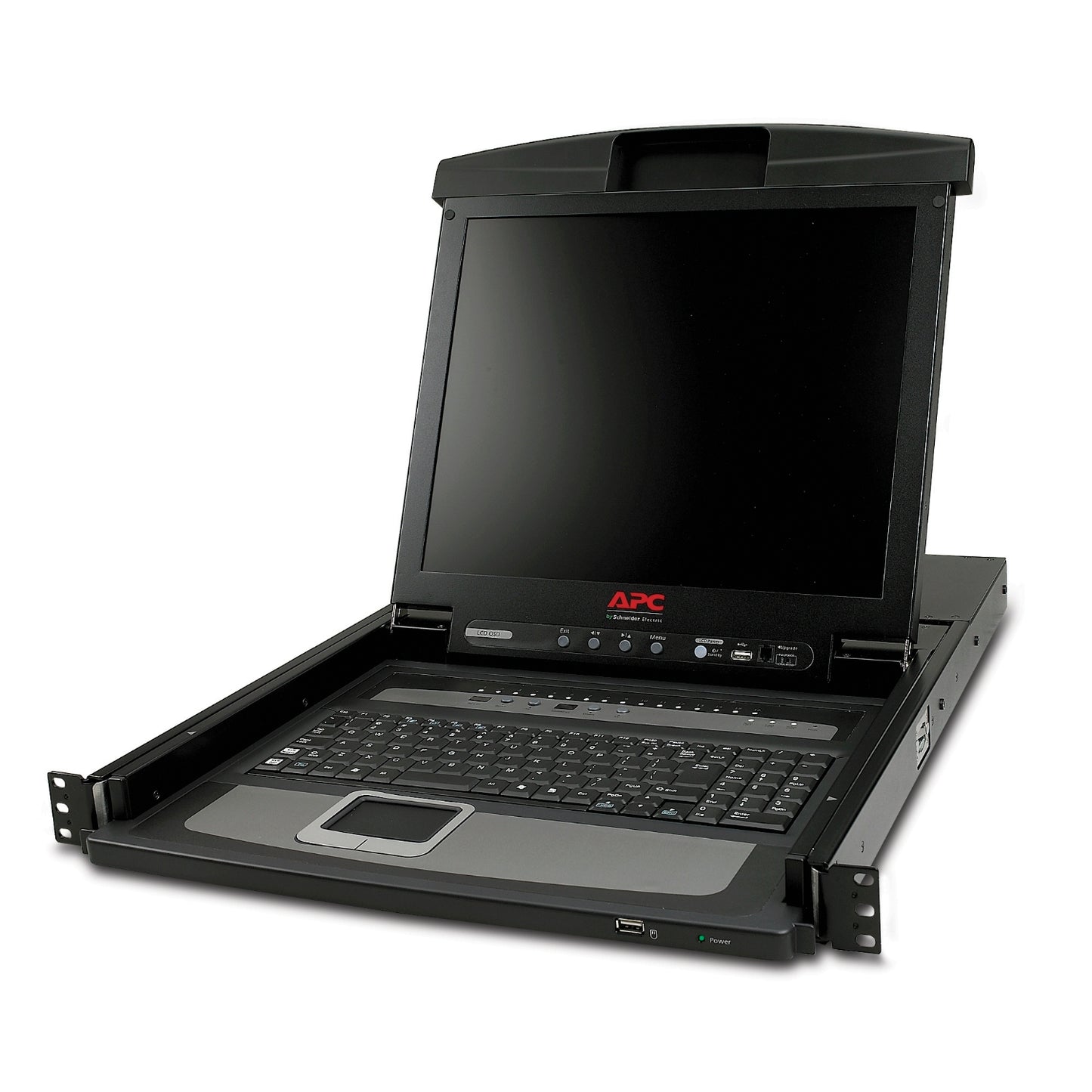 APC 17 Inch Rack LCD Console with KVM Switch - NWT FM SOLUTIONS - YOUR CATERING WHOLESALER