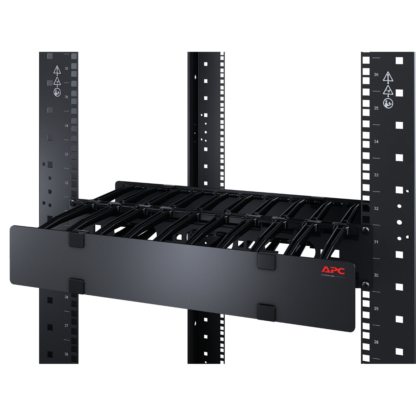 APC 1U Horizontal SingleSided Cable Manager