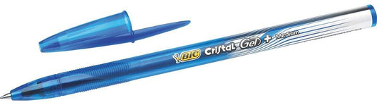 Bic Gel-ocity Stic Gel Rollerball Pen 0.5mm Line Blue (Pack 30) - CEL1010265 - NWT FM SOLUTIONS - YOUR CATERING WHOLESALER
