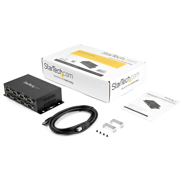 StarTech.com 8 Port USB to DB9 RS232 Serial Adapter