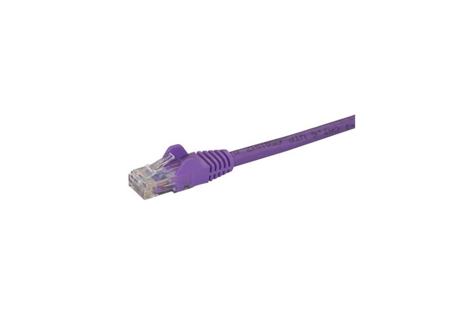StarTech.com 100ft Purple Snagless Cat6 UTP Cable