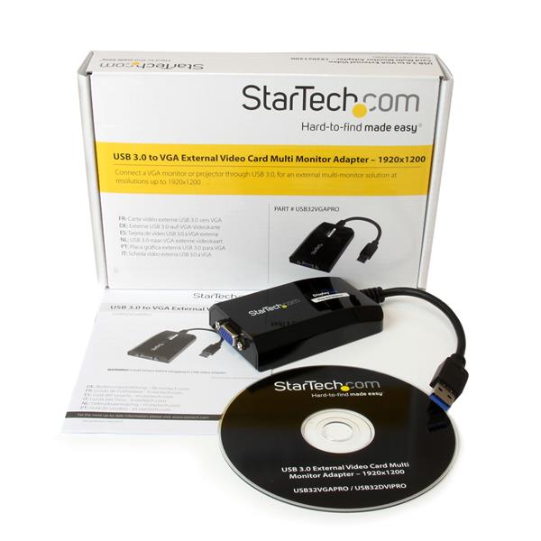 StarTech.com USB 3.0 to VGA Graphics Adapter 1080p