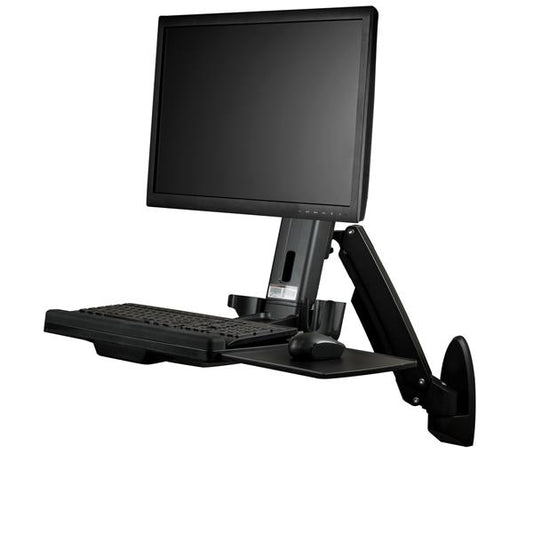 StarTech.com One Monitor Sit Stand Desk Wall Mount - NWT FM SOLUTIONS - YOUR CATERING WHOLESALER