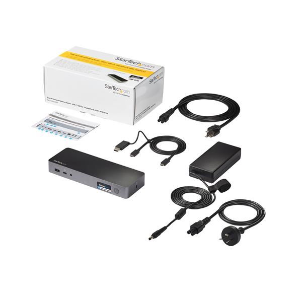 StarTech.com DUAL USB C USB A 4K DOCK