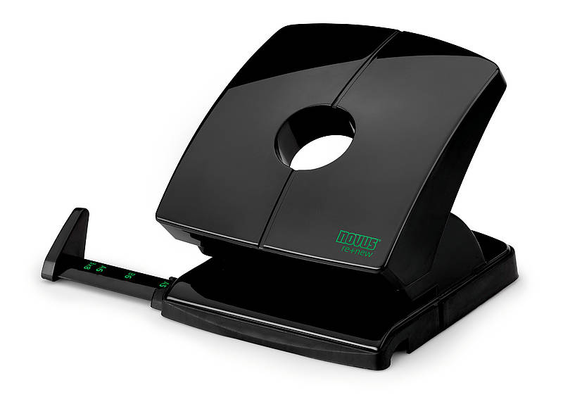 Novus renew B 230 2 Hole Punch Plastic 30 Sheet Black - NOV025-0637 - NWT FM SOLUTIONS - YOUR CATERING WHOLESALER