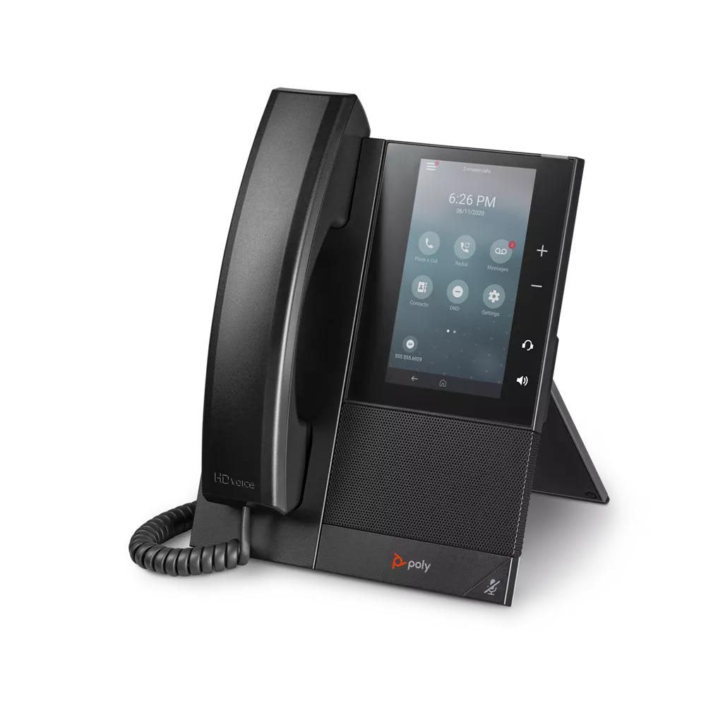 POLY CCX 500 Business Media IP Power Over Ethernet Phone Ships without Power Supply - NWT FM SOLUTIONS - YOUR CATERING WHOLESALER