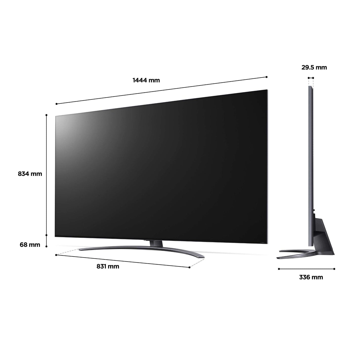 LG 65 Inch 3840 x 2160 Pixels Ultra HD 4K QNED MiniLED HDMI USB Smart TV