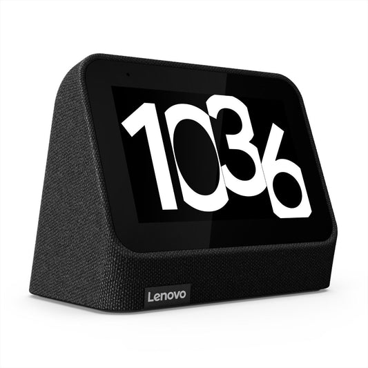 Lenovo Bluetooth Smart Clock Generation 2 Shadow Black - NWT FM SOLUTIONS - YOUR CATERING WHOLESALER
