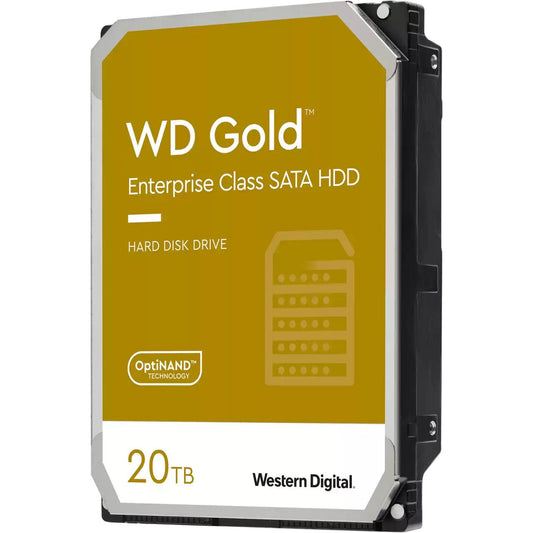 Western Digital Gold 20TB SATA 6Gbs 3.5 Inch 7200 RPM Internal Hard Disk Drive - NWT FM SOLUTIONS - YOUR CATERING WHOLESALER