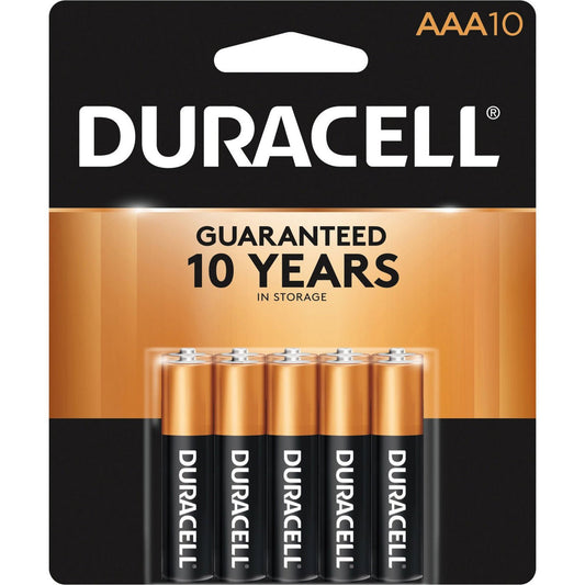 Duracell Plus AAA Alkaline Battery (Pack 10) MN2400B10PLUS - NWT FM SOLUTIONS - YOUR CATERING WHOLESALER