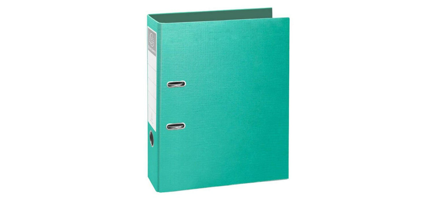 Teksto Lever Arch File A4 80mm Assorted Colours (Pack 10) 53650E