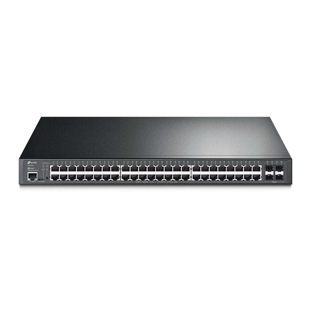 TP Link 52 Port Gigabit L2 Managed Switch with 48 PoE Plus Ports - NWT FM SOLUTIONS - YOUR CATERING WHOLESALER