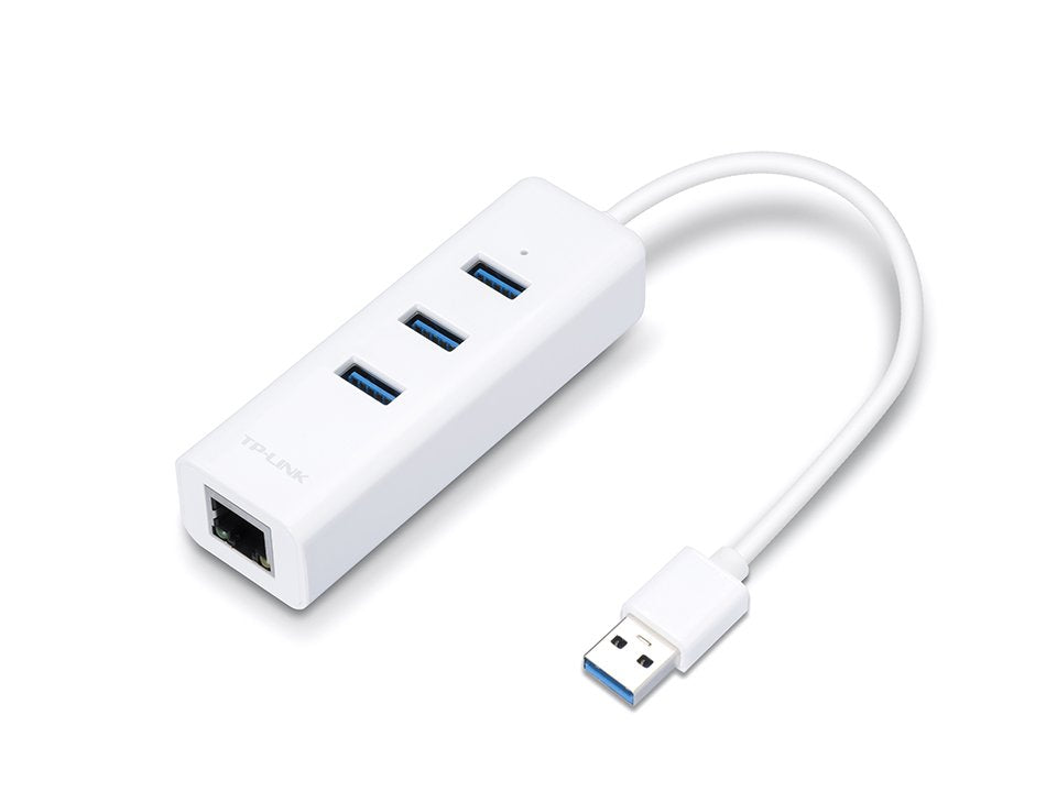 TP Link 3 Port USB 3.0 Hub Gigabit Ethernet Network Adapter - NWT FM SOLUTIONS - YOUR CATERING WHOLESALER