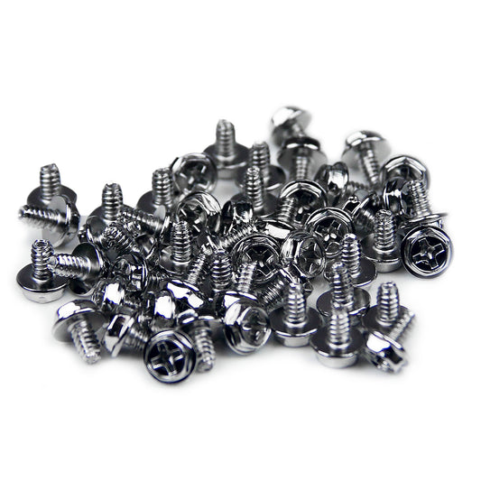 StarTech.com Replacement Long Standoff PC Mounting Screws 6 to 32 x 0.25 Inches 50 Pack - NWT FM SOLUTIONS - YOUR CATERING WHOLESALER