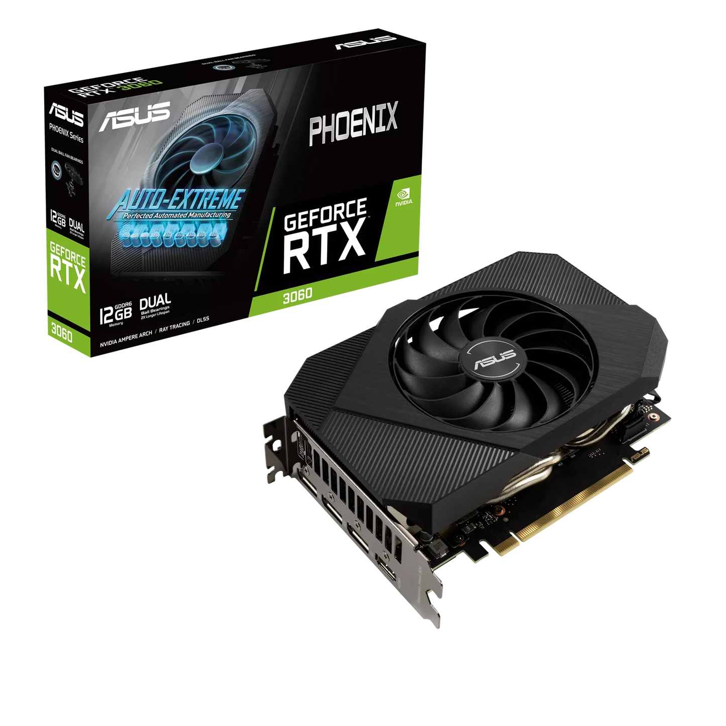 ASUS PHOENIX NVIDIA GeForce RTX 3060 12GB GDDR6 Graphics Card
