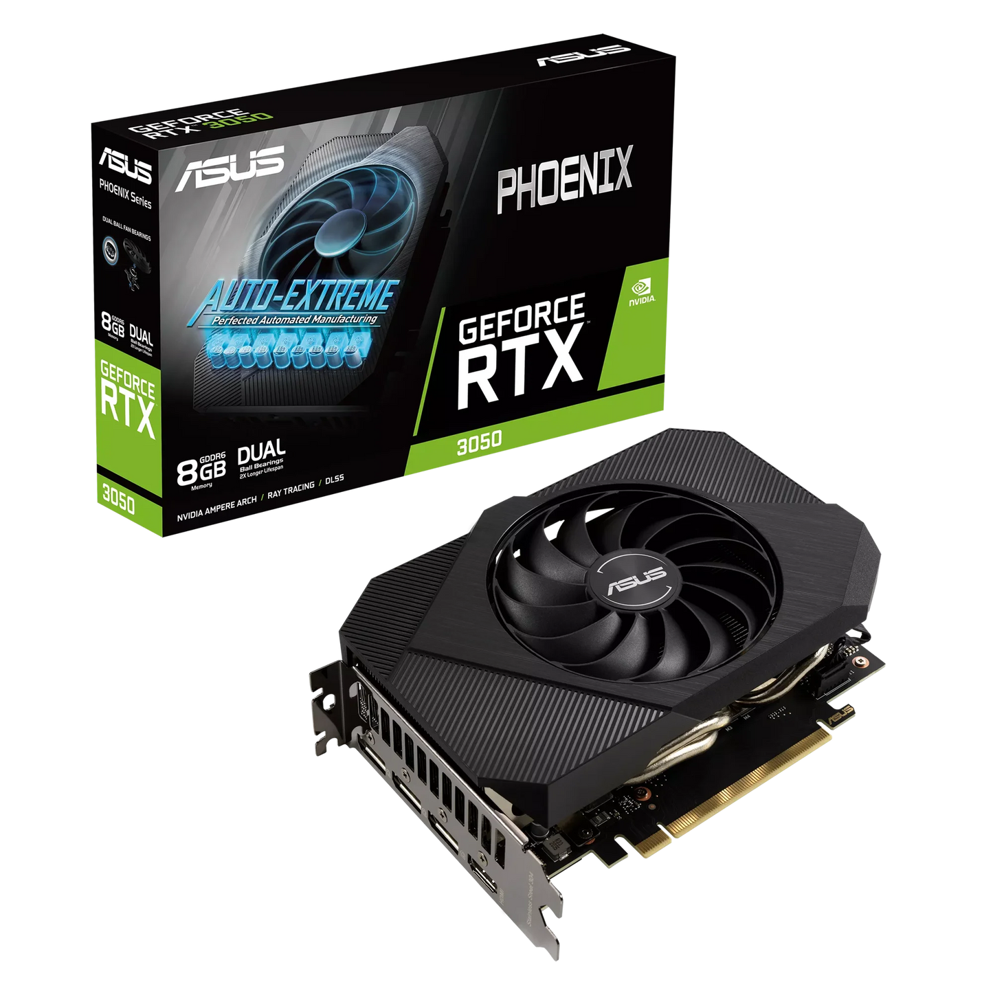 ASUS PHOENIX NVIDIA GeForce RTX 3050 8GB GDDR6 Graphics Card