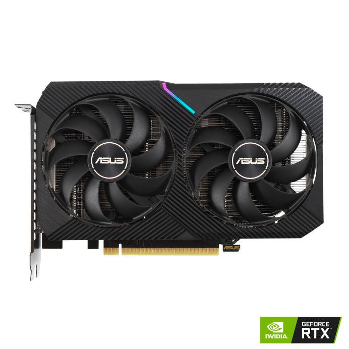 ASUS NVIDIA GeForce RTX 3050 DUAL OC 8GB GDDR6 Graphics Card