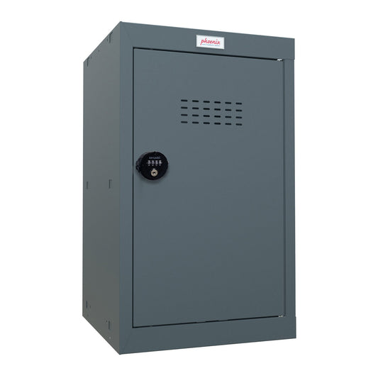Phoenix CL Series Size 3 Cube Locker in Antracite Grey with Combination Lock CL0644AAC - NWT FM SOLUTIONS - YOUR CATERING WHOLESALER