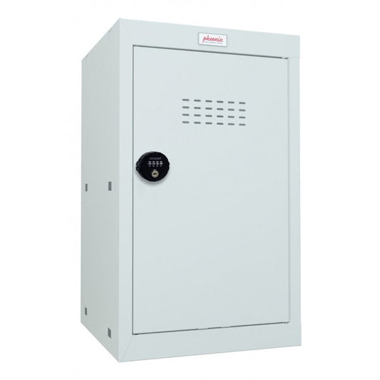 Phoenix CL Series Size 3 Cube Locker in Light Grey with Combination Lock CL0644GGC - NWT FM SOLUTIONS - YOUR CATERING WHOLESALER