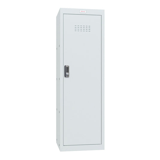 Phoenix CL Series Size 4 Cube Locker in Light Grey with Electronic Lock CL1244GGE - NWT FM SOLUTIONS - YOUR CATERING WHOLESALER