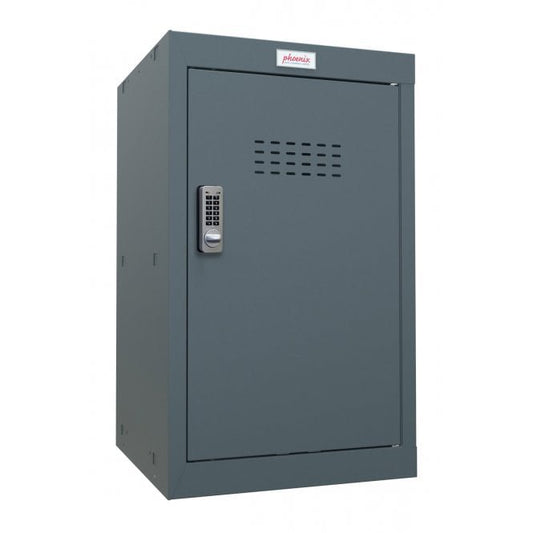 Phoenix CL Series Size 3 Cube Locker in Antracite Grey with Electronic Lock CL0644AAE - NWT FM SOLUTIONS - YOUR CATERING WHOLESALER