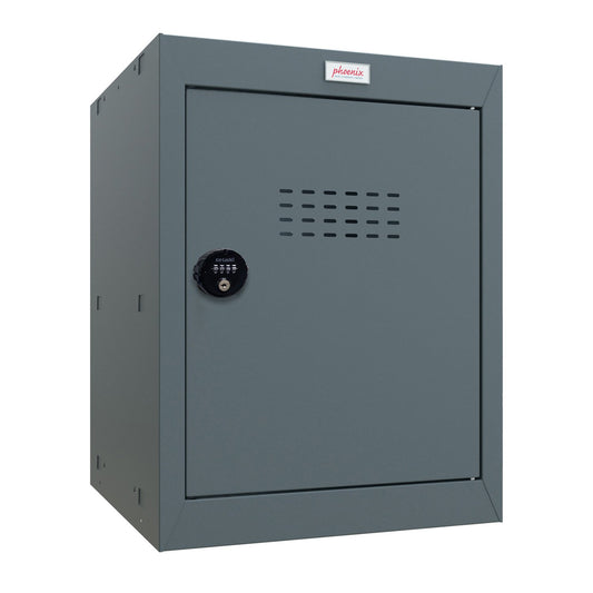 Phoenix CL Series Size 2 Cube Locker in Antracite Grey with Combination Lock CL0544AAC - NWT FM SOLUTIONS - YOUR CATERING WHOLESALER