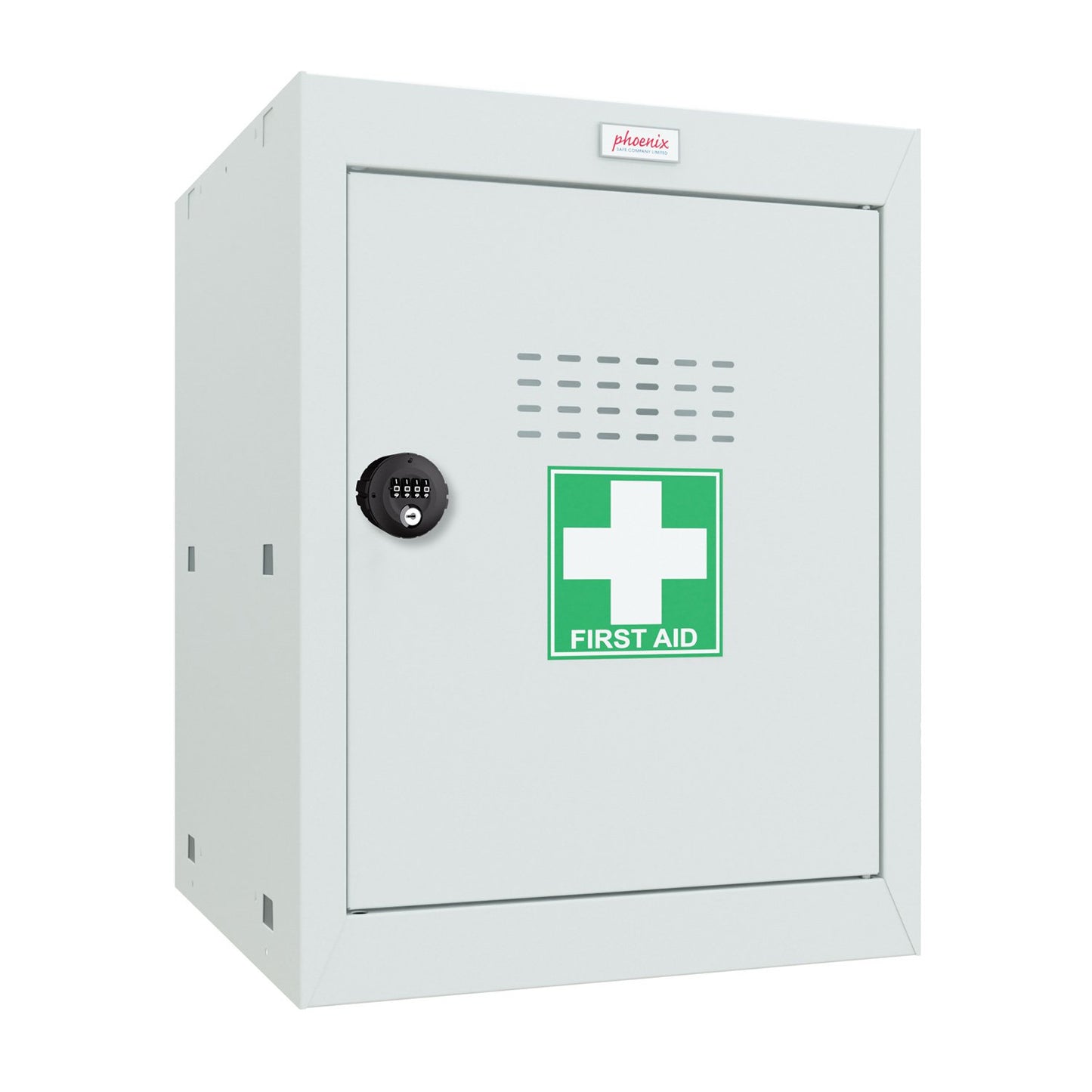 Phoenix MC Series Size 2 Cube Locker in Light Grey with Combination Lock MC0544GGC - NWT FM SOLUTIONS - YOUR CATERING WHOLESALER