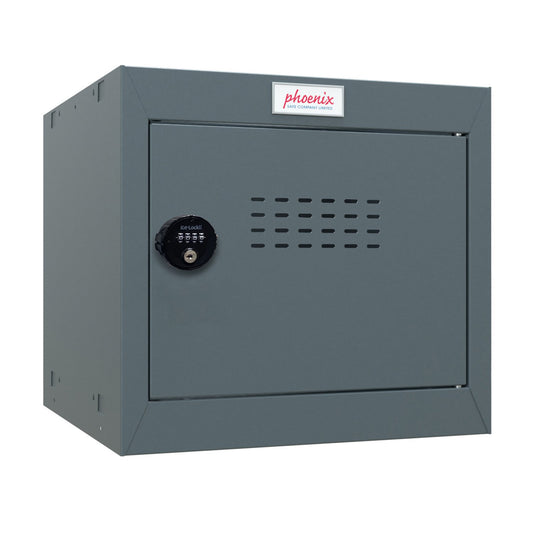 Phoenix CL Series Size 1 Cube Locker in Antracite Grey with Combination Lock CL0344AAC - NWT FM SOLUTIONS - YOUR CATERING WHOLESALER