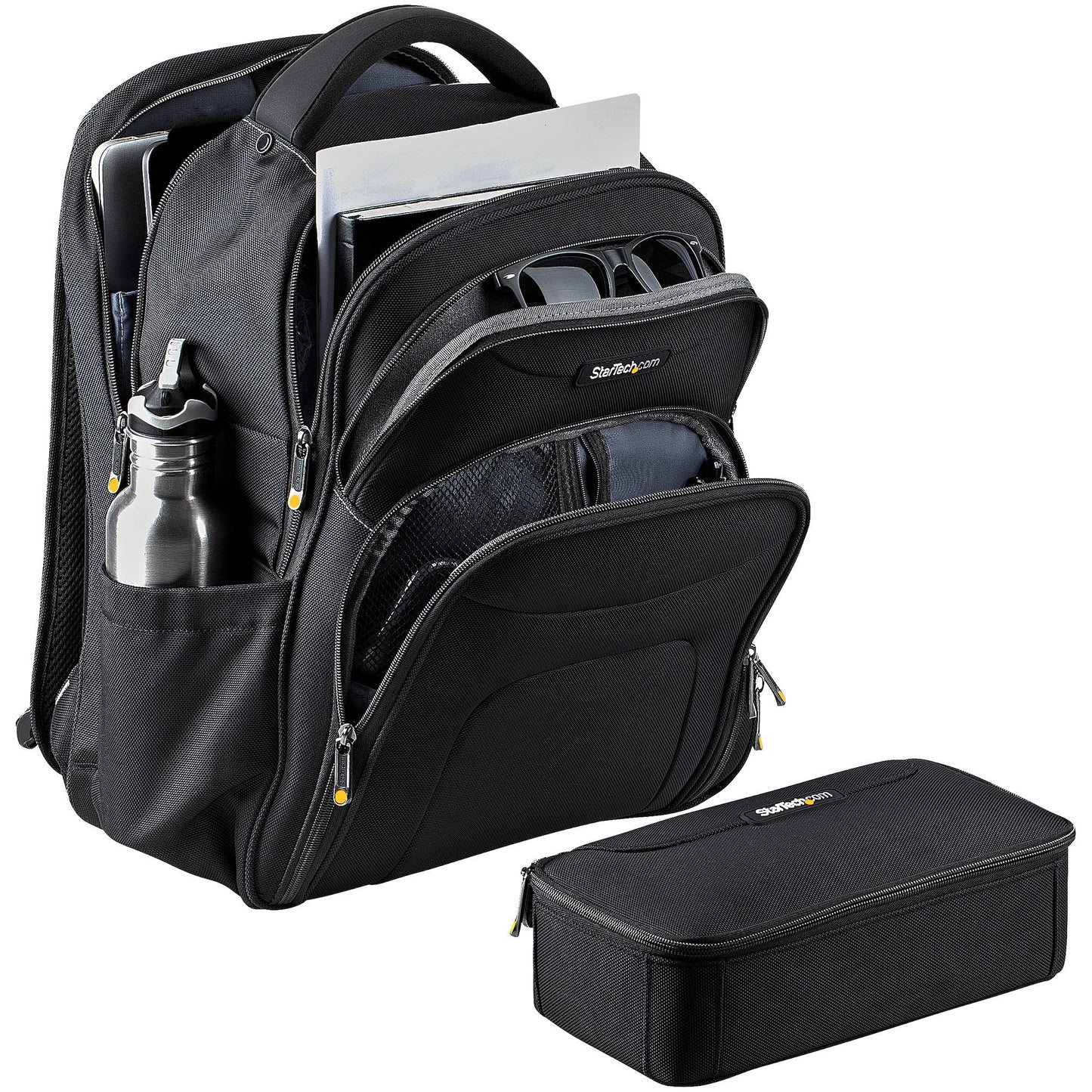 StarTech.com 17.3 Inch Laptop Backpack Case with Removable Accessory Organiser Case