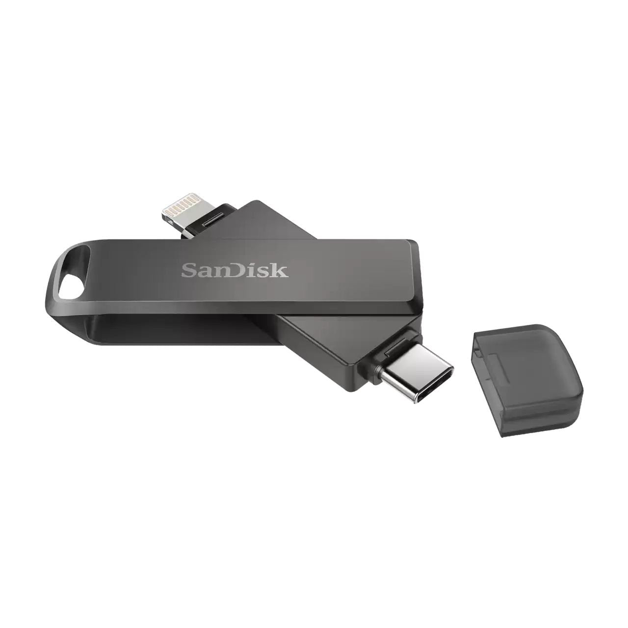 SanDisk iXpand Lux Duo 128GB USB C Lightning Flash Drive