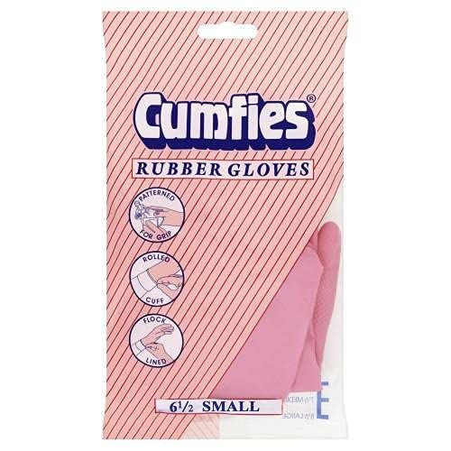 Cumfies Small Rubber Gloves One Pair - NWT FM SOLUTIONS - YOUR CATERING WHOLESALER