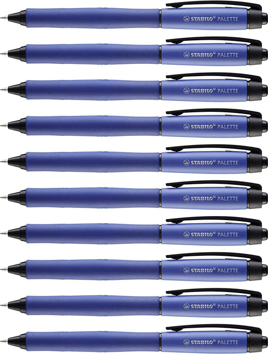 STABILO PALETTE Gel Rollerball 0.4mm Line Blue (Pack 10) 268/41-01 - NWT FM SOLUTIONS - YOUR CATERING WHOLESALER