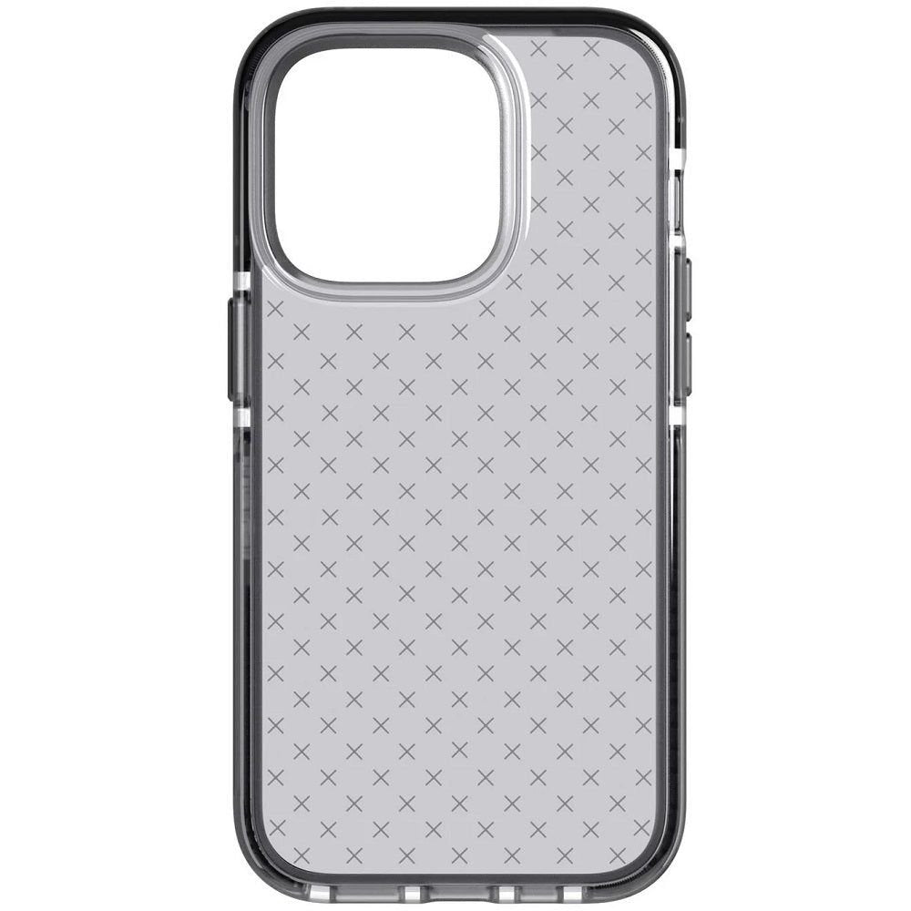 Tech 21 Evo Check Smokey Black Apple iPhone 14 Pro Mobile Phone Case - NWT FM SOLUTIONS - YOUR CATERING WHOLESALER