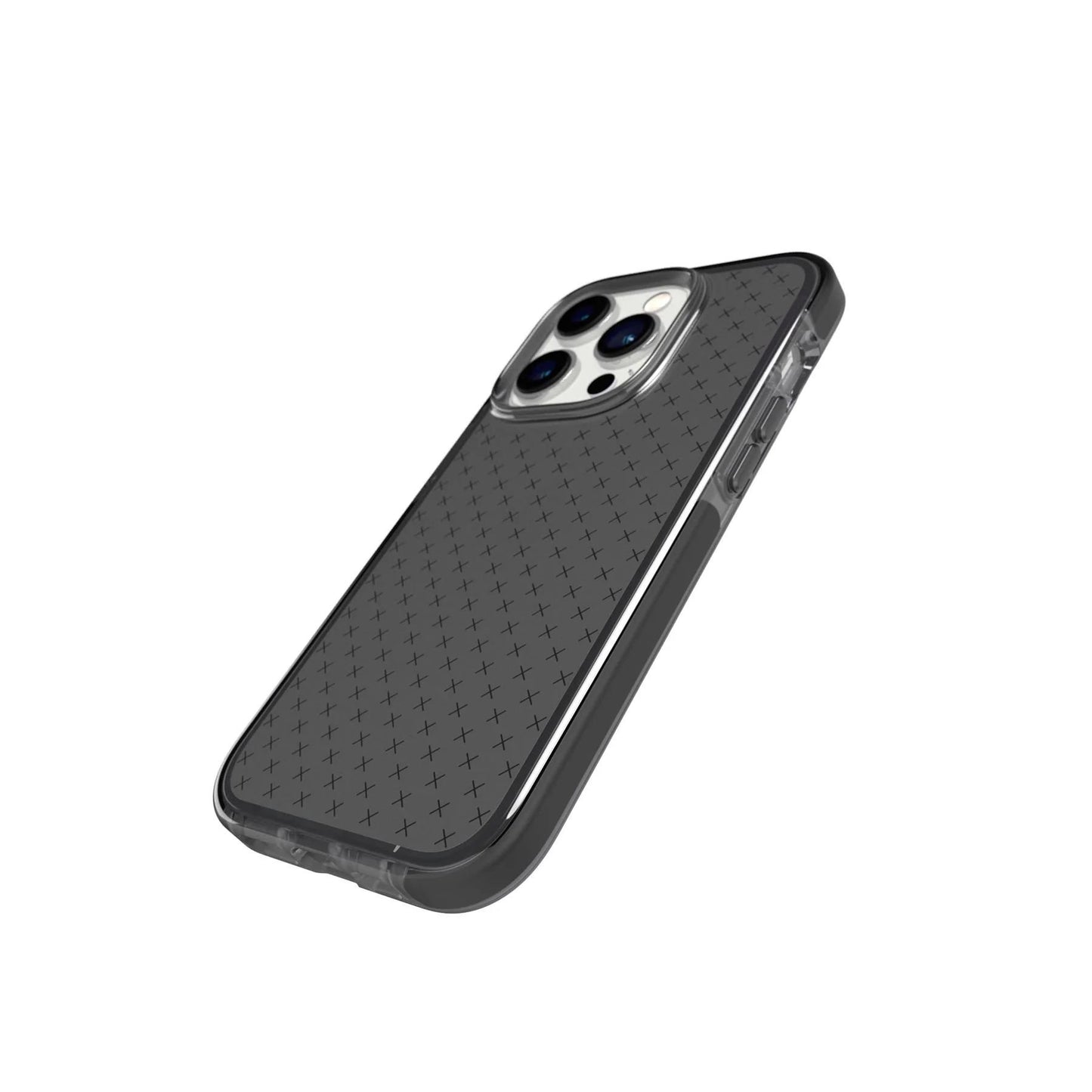 Tech 21 Evo Check Smokey Black Apple iPhone 14 Pro Mobile Phone Case
