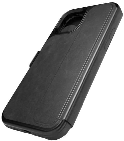 Tech 21 Evo Wallet Smokey Black Apple iPhone 12 and 12 Pro Mobile Phone Case