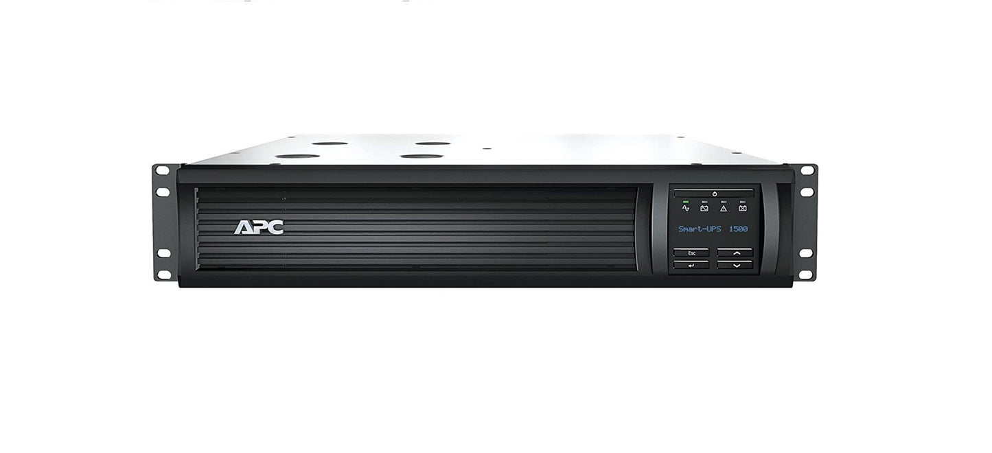 APC Smart-UPS Line Interactive 2U Rack Mount 230V 1.5 kVA 1000W 4 AC Outlets with Network Card