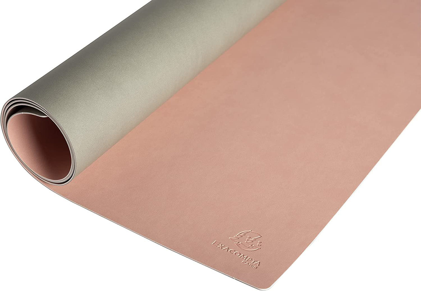 Exacompta Home Office Desk Mat 35 x 60cm Natural/Grey - 29123E