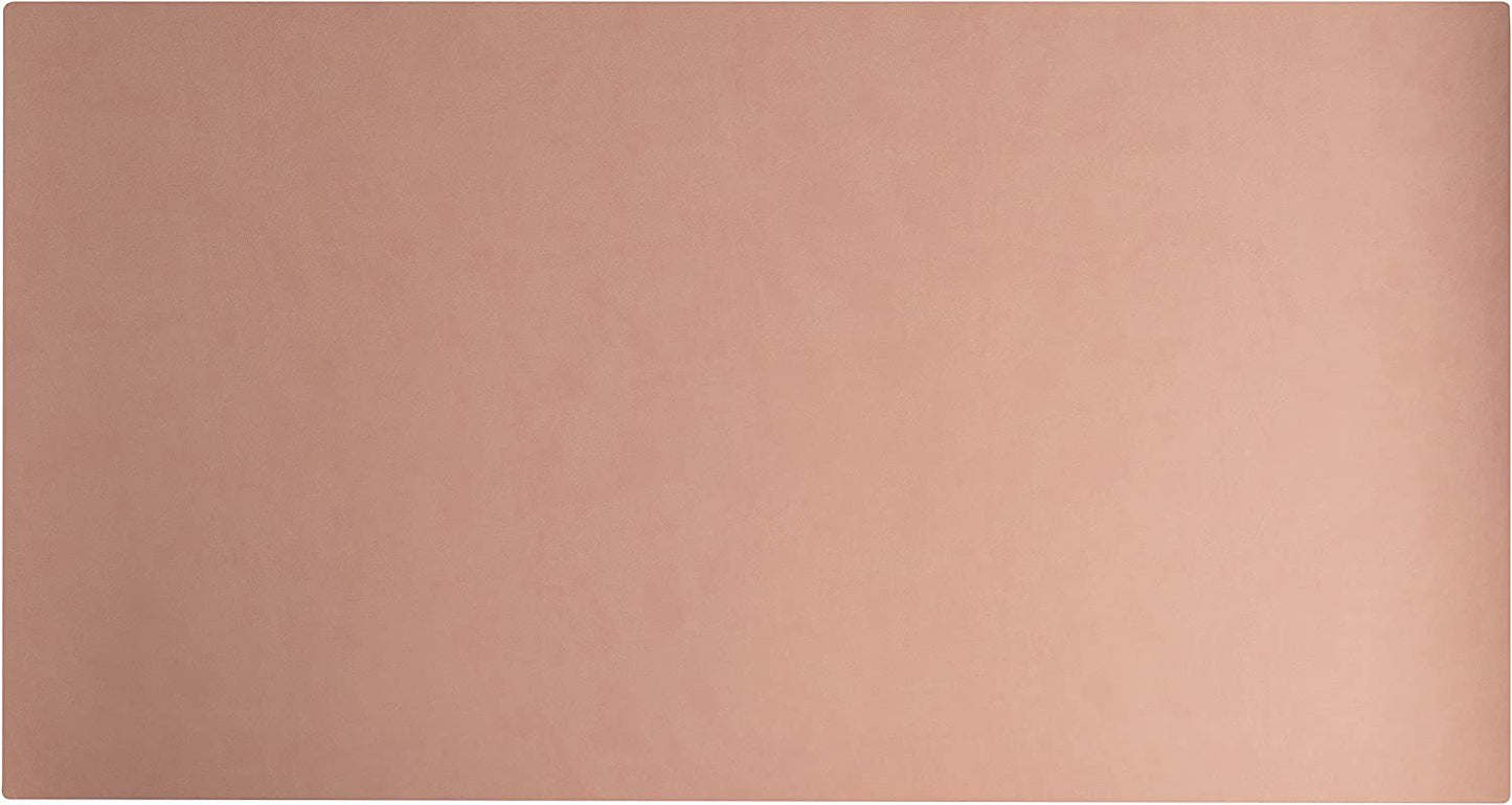 Exacompta Home Office Desk Mat 35 x 60cm Natural/Grey - 29123E
