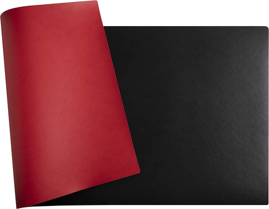 Exacompta Home Office Desk Mats 35x60cm Black/Red 29121E - NWT FM SOLUTIONS - YOUR CATERING WHOLESALER