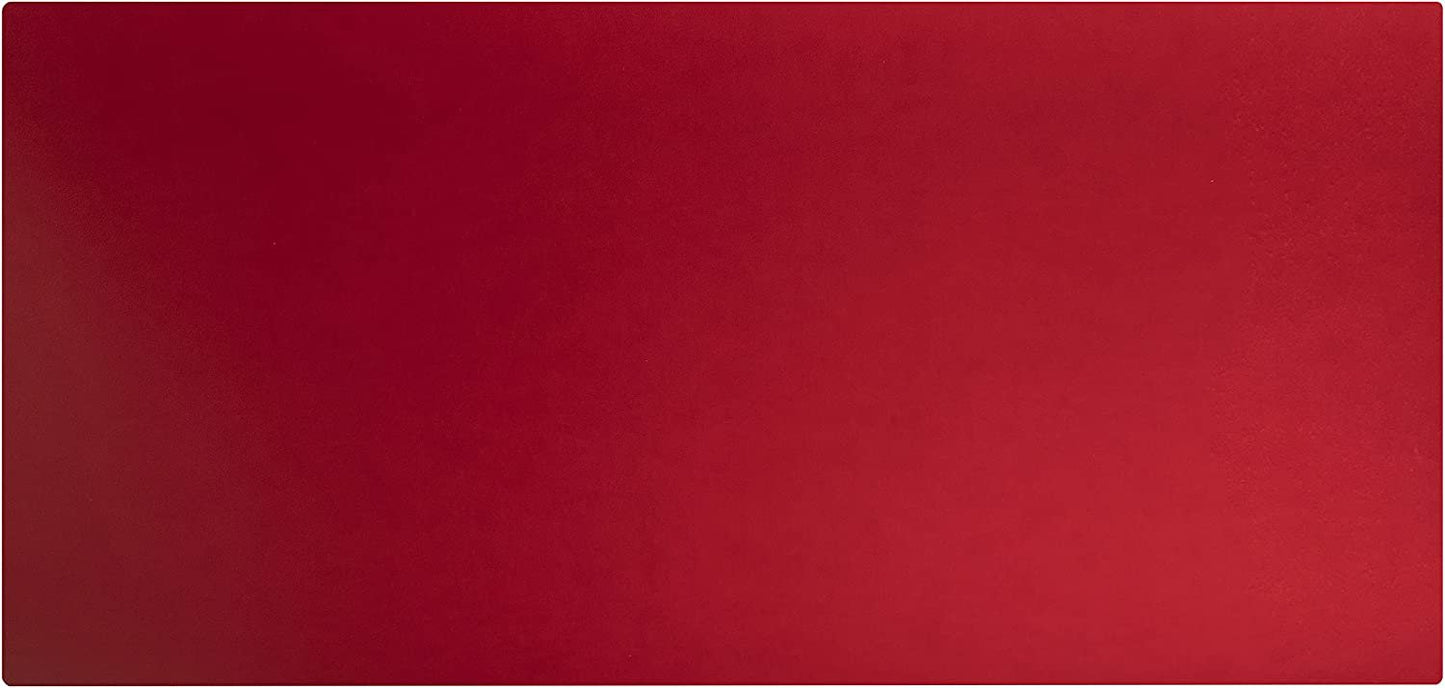 Exacompta Home Office Desk Mats 35x60cm Black/Red 29121E
