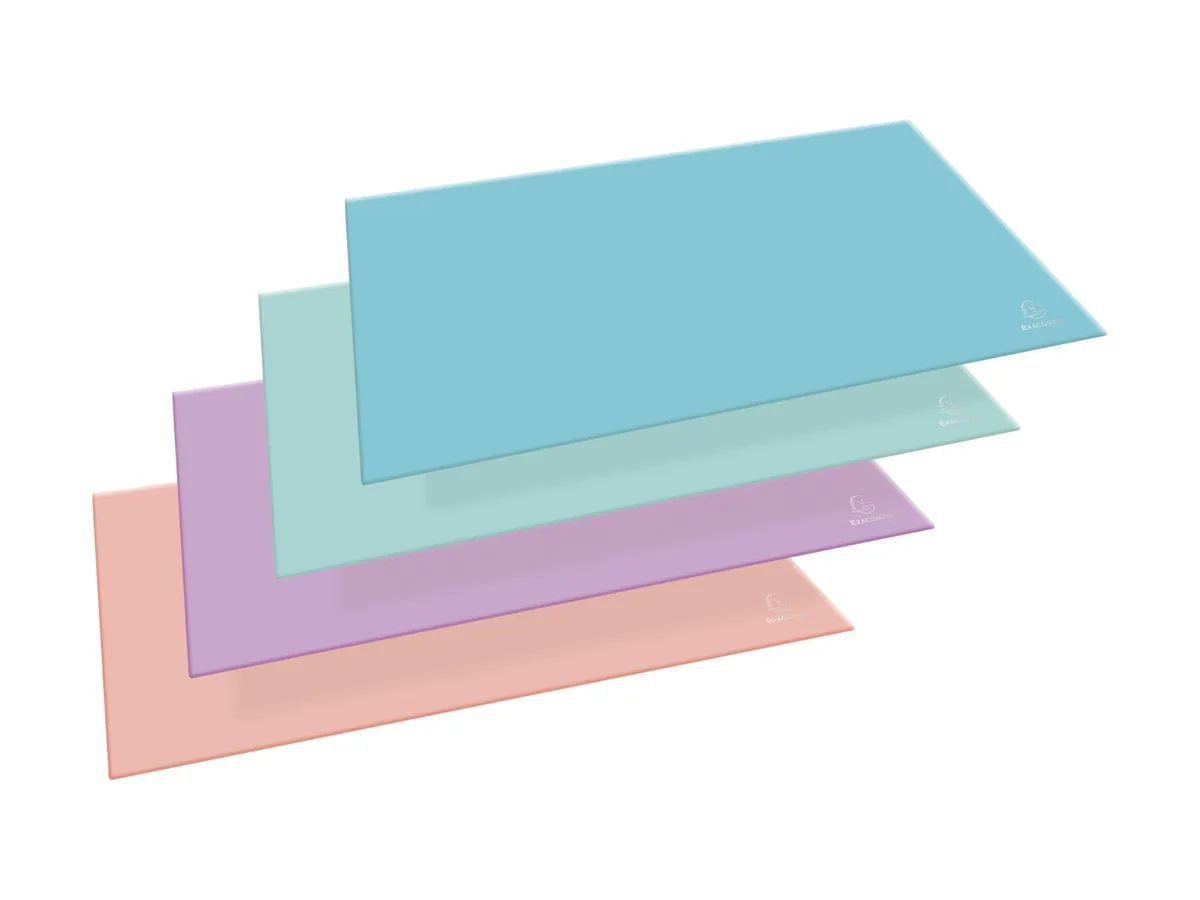 Aquarel Board Desk Mat 575 x 375mm Assorted - (Pack 8) 60196D - NWT FM SOLUTIONS - YOUR CATERING WHOLESALER