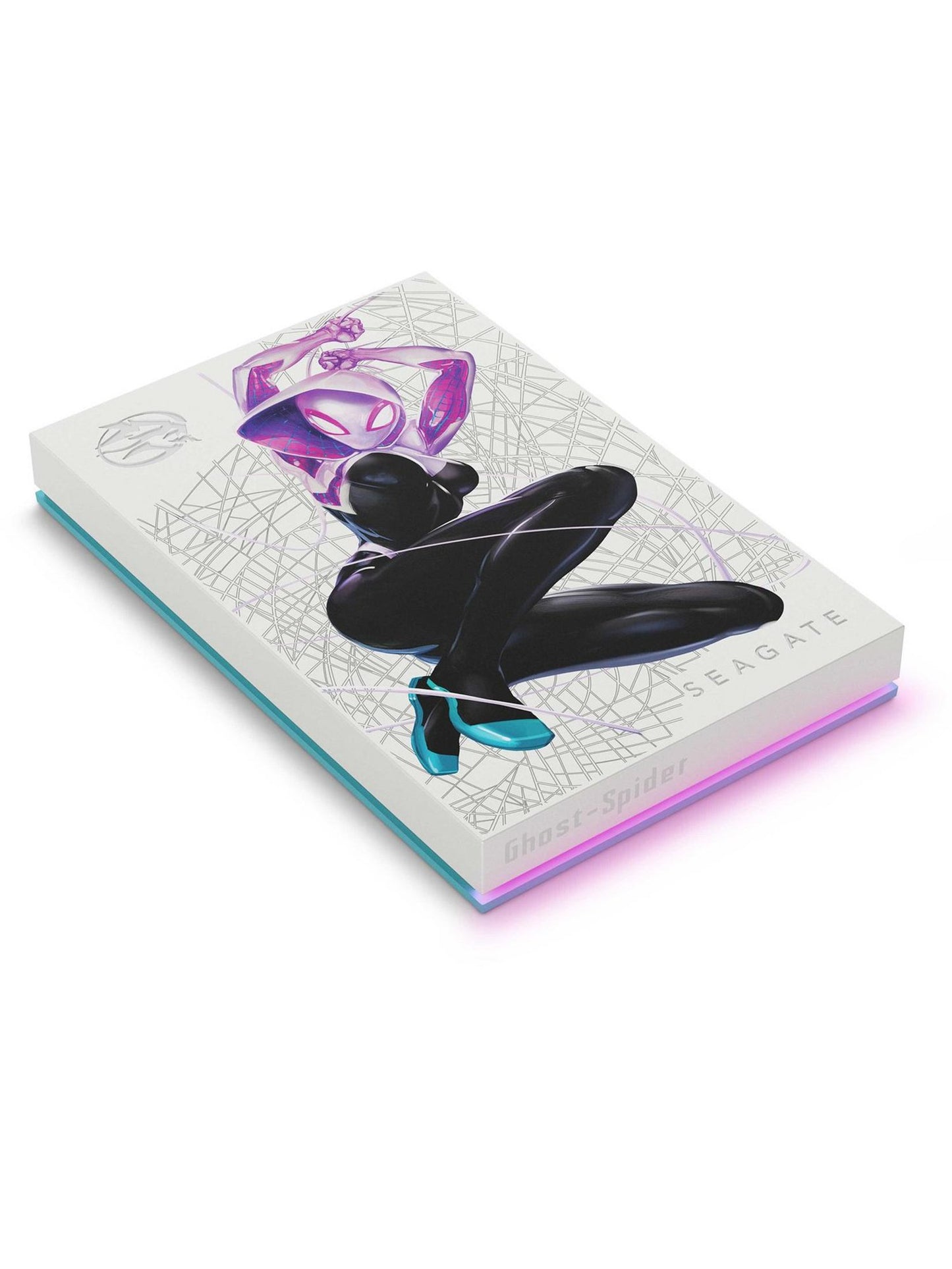 Seagate Marvel Ghost Spider Special Edition 2TB USB 3.0 RGB LED External Hard Drive