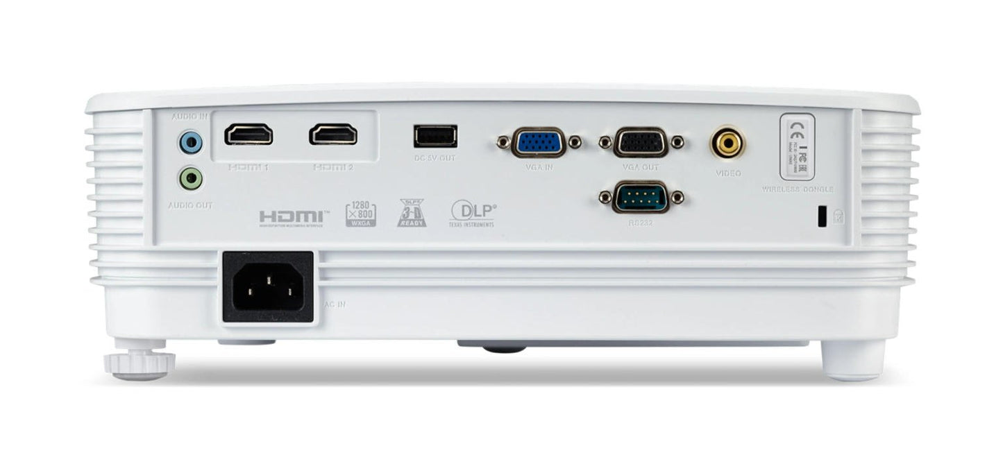 Acer Essential P1357Wi 3D DLP WXGA 4500 ANSI Lumens VGA Projector