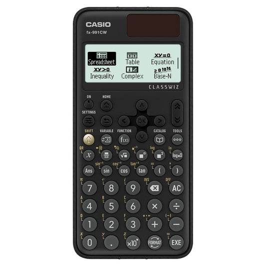 Casio Classwiz Advanced Scientific Calculator Dual Powered FX-991CW-W-UT - NWT FM SOLUTIONS - YOUR CATERING WHOLESALER